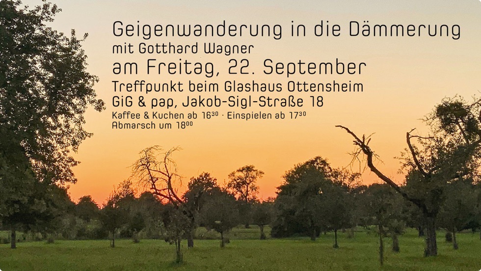 GEIGENWANDERUNG