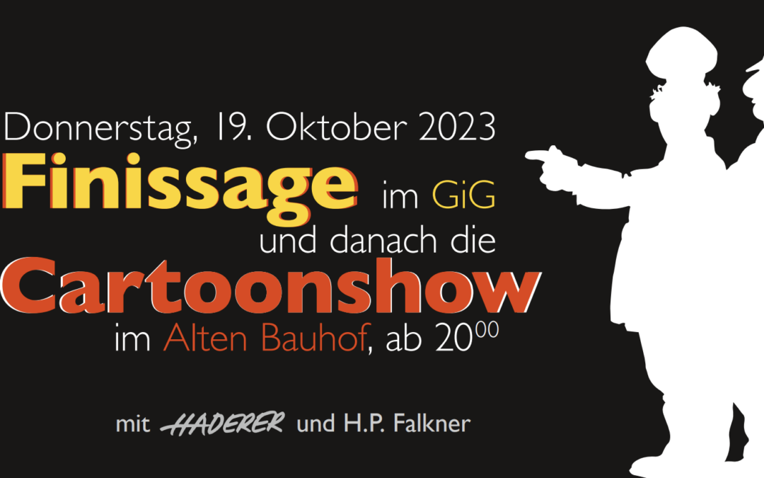 Haderers Cartoonshow mit H.P. Falkner