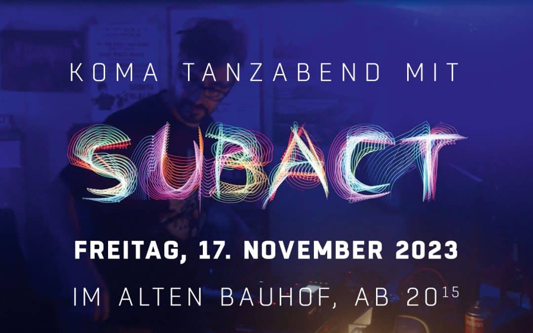 SUBACT TANZABEND